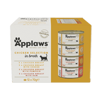 Ennakkotilaus Applaws kissa purkki lajitelma kana 12x70g
