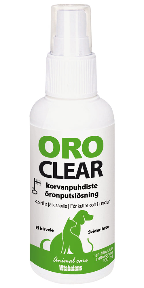 Oro Clear korvanpuhdistaja, 100 ml