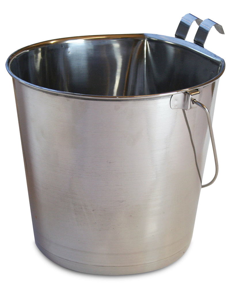 Metallinen juomasanko litteällä takaseinällä