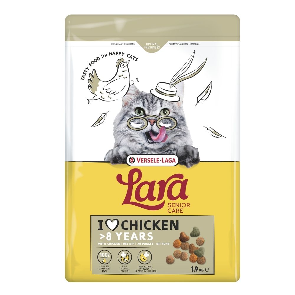 Lara Adult Beef Flavour, täysravinto aikuisille kissoille 7 kg