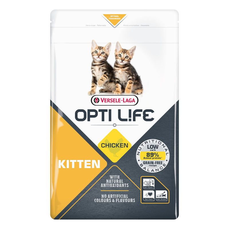 Opti Life Cat Kitten Viljaton kana 2,5 kg