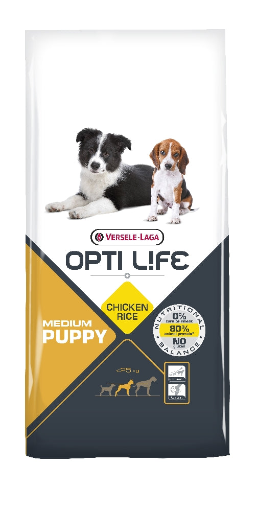 ALE Opti Life Puppy Medium 12,5 Kg (27.8.2026)