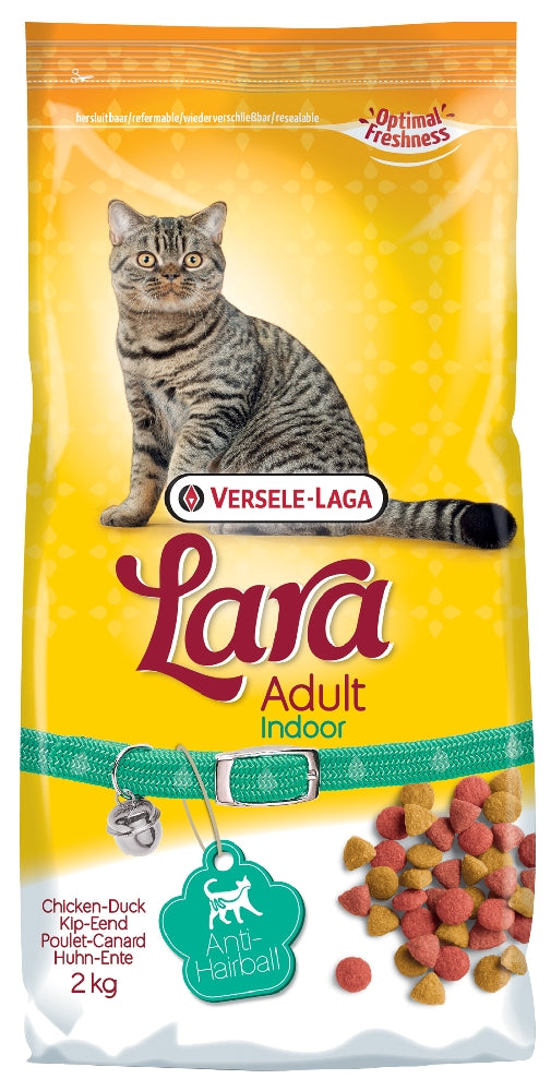ALE Lara Adult Indoor, täysravinto aikuisille sisäkissoille, 2 kg (17.9.2026)