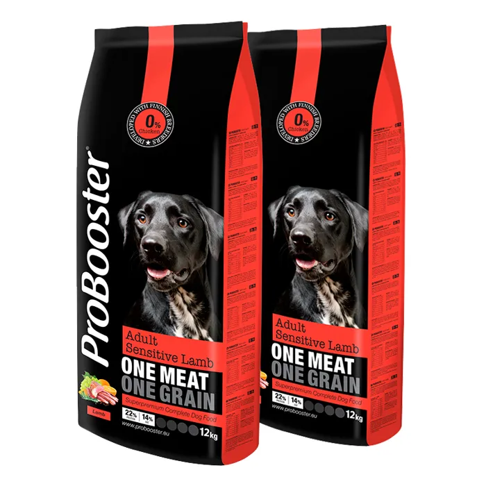 2x12 kg ProBooster Adult Sensitive Lamb