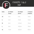 FINNERO SULO suojatossut koiralle, 2 kpl/pkt - Oranssi