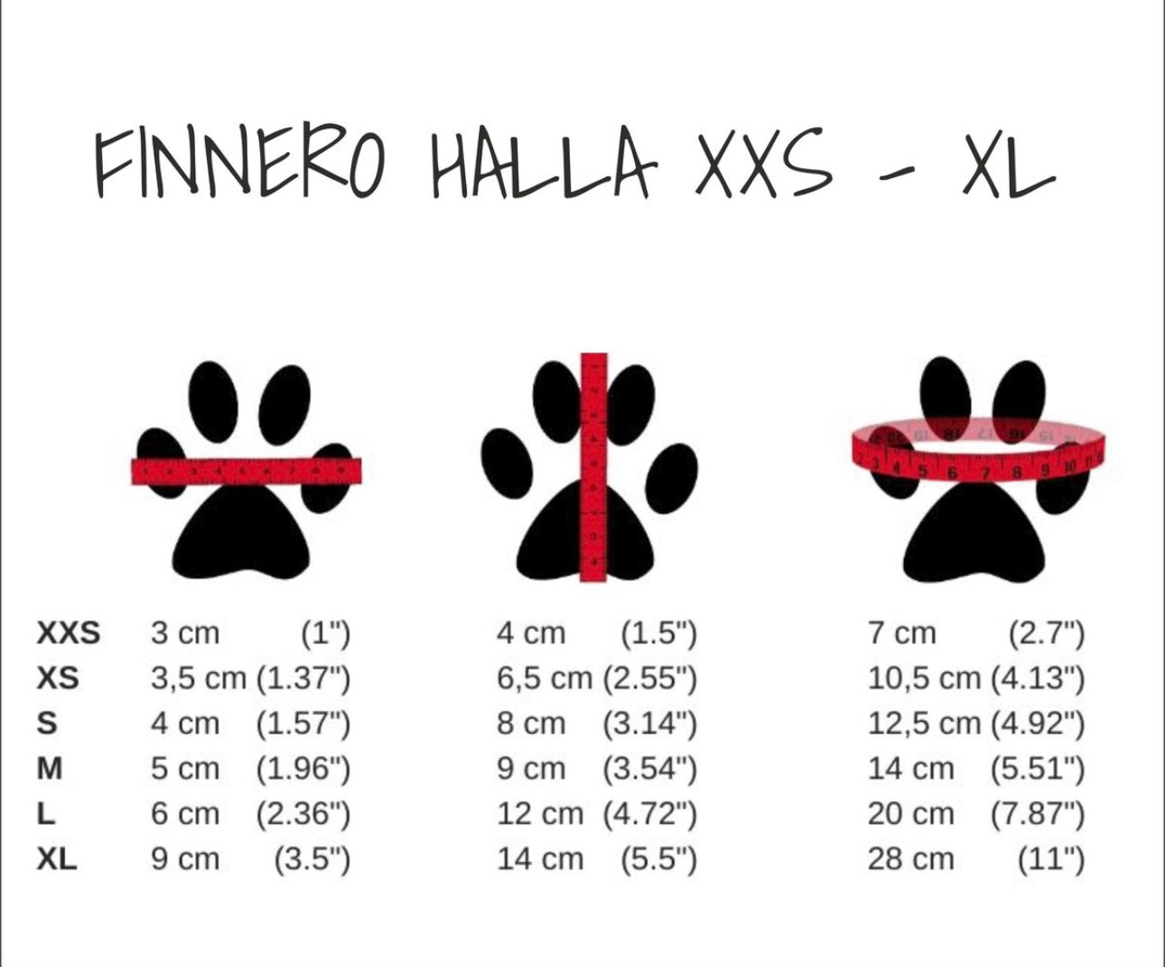 FinNero Halla-tossut, 4 kpl / pkt