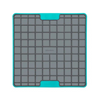 LickiMat Aktivointimatto Playdate Tuff, vaaleansininen, 20 x 20 cm