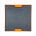 LickiMat Aktivointimatto Soother Tuff, oranssi, 20 x 20 cm