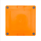 LickiMat Aktivointimatto Soother Tuff, oranssi, 20 x 20 cm