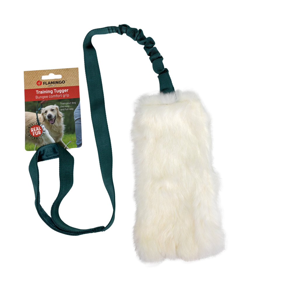 Flamingo Furtra Chaser Bungee kaninkarvainen palkkauslelu 55 cm