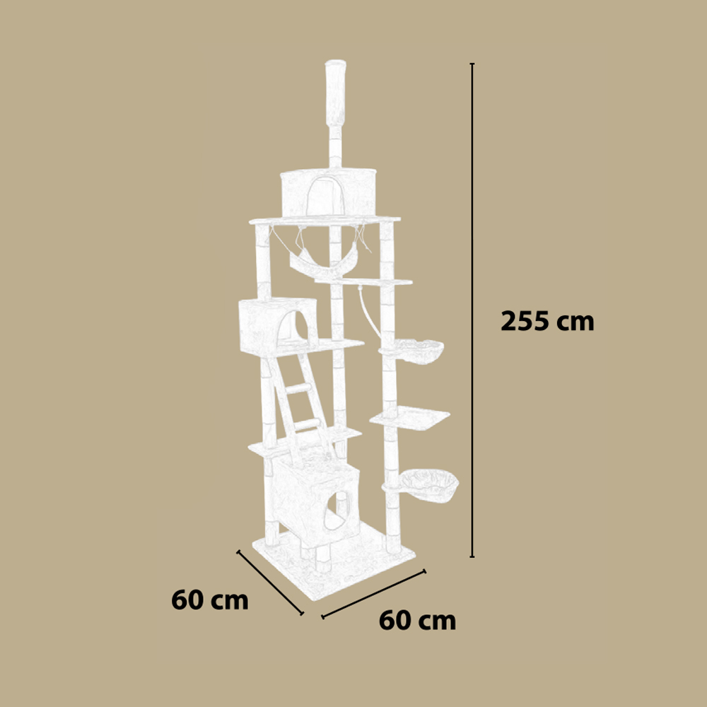 Boogie Kissan kiipeilypuu Colosseum
