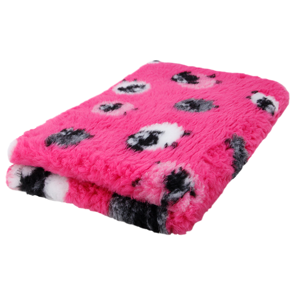 Foxy Fur -makuualusta Pinkki lammas