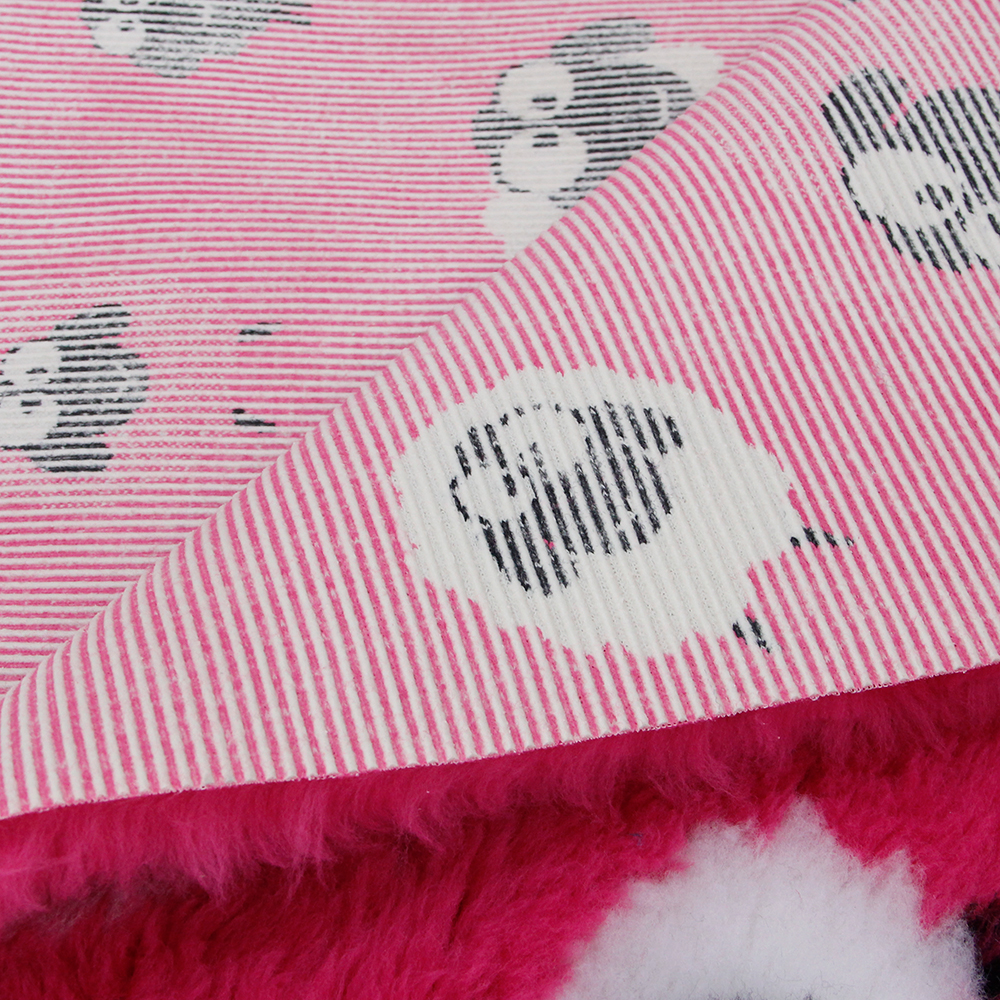 Foxy Fur -makuualusta Pinkki lammas