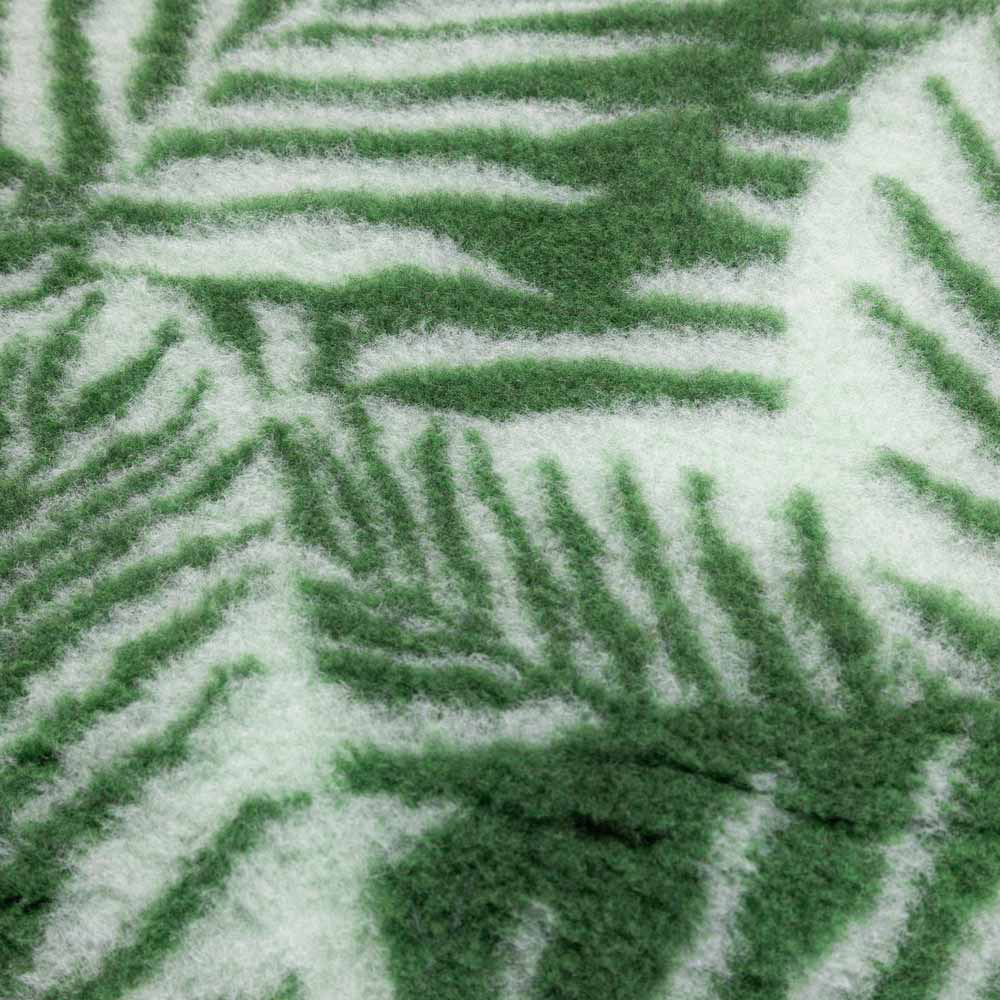 Foxy Fur -makuualusta vihreät lehdet