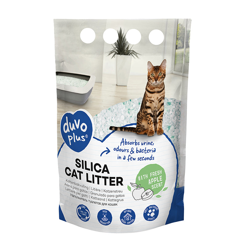 Duvo+ Silica-kissanhiekka Premium Apple, 5 litraa