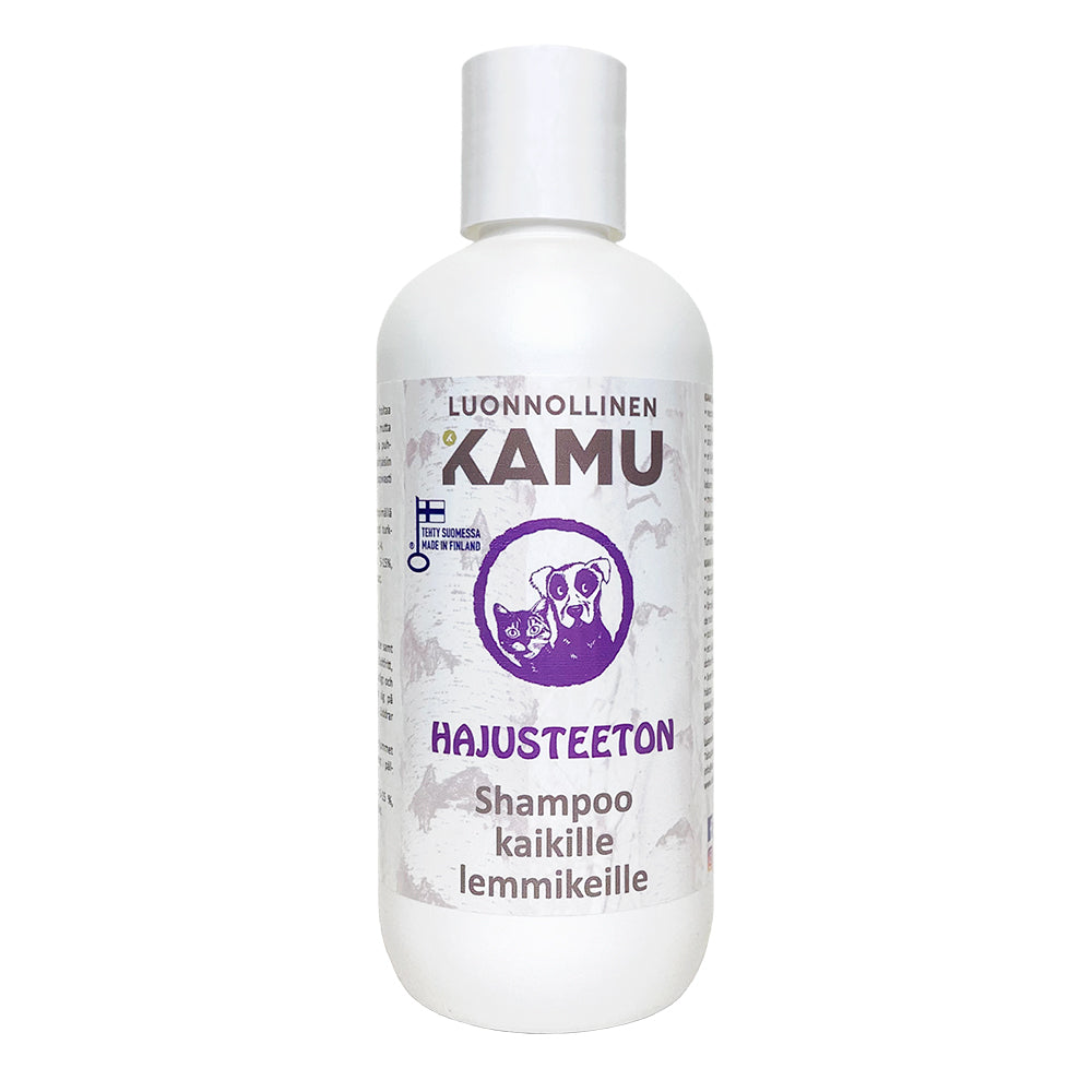 Luonnollinen Kamu Shampoo Hajusteeton, 350 ml