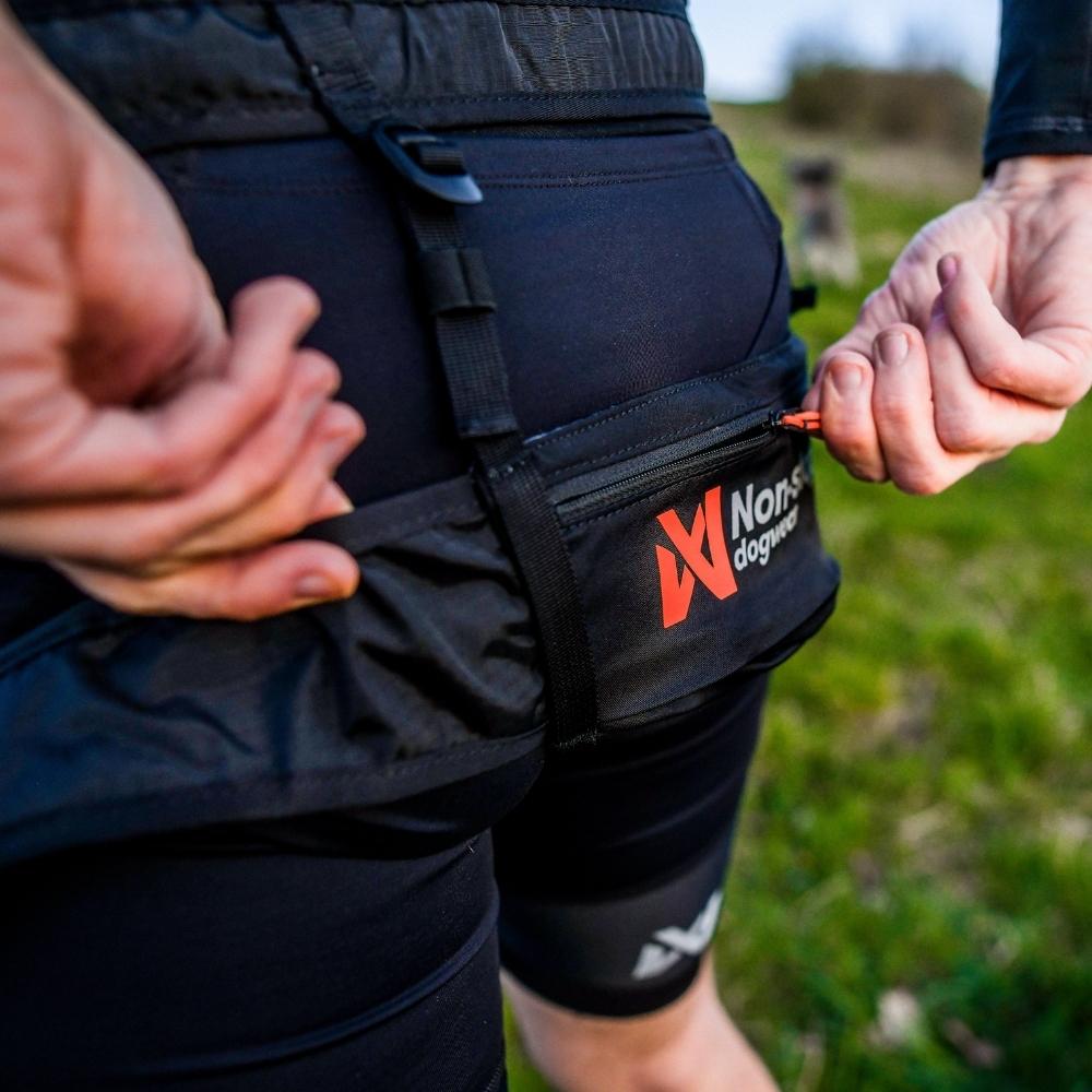 Non-Stop Canix juoksuvyö 2.0, musta