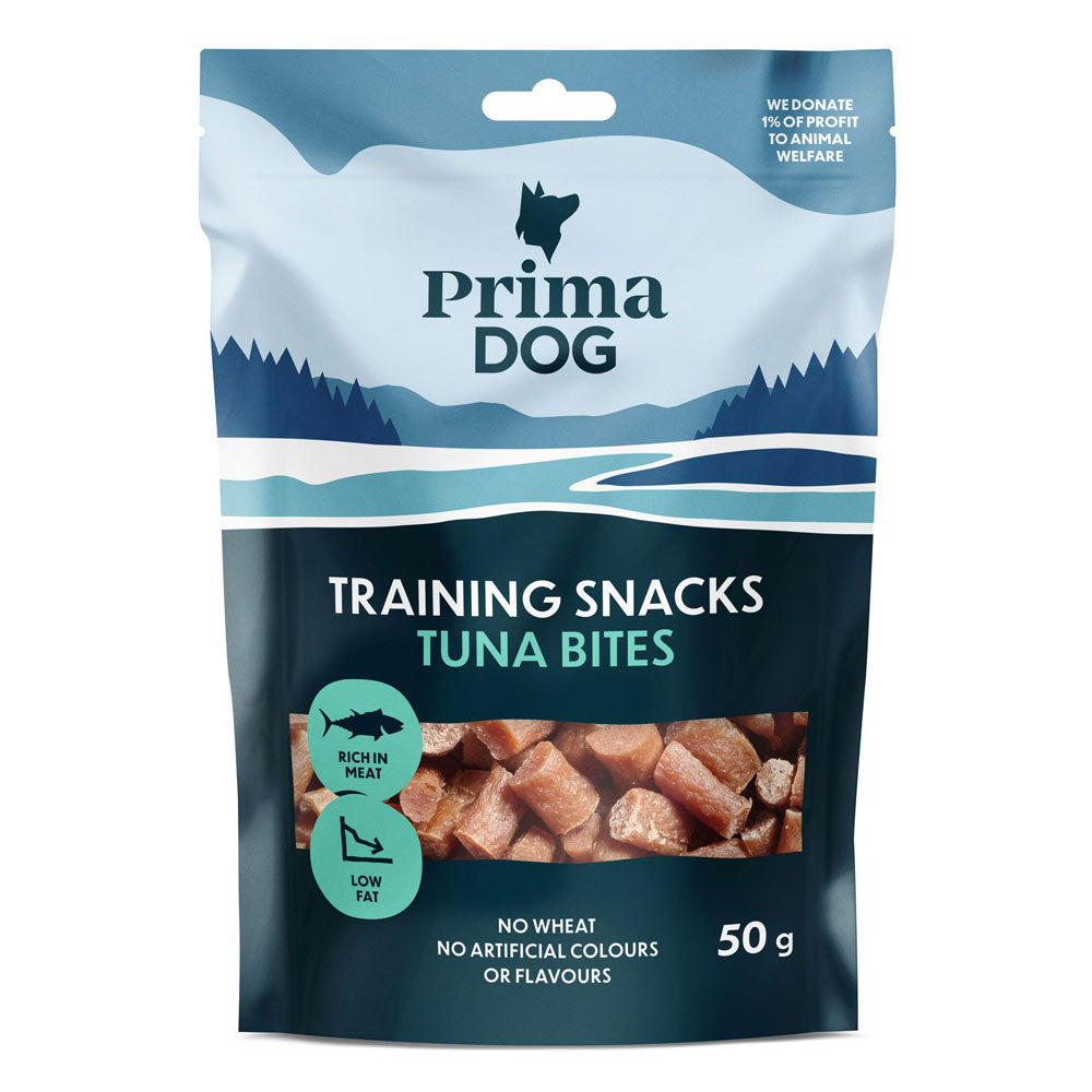 PrimaDog Training snacks Tonnikalapala 50 g