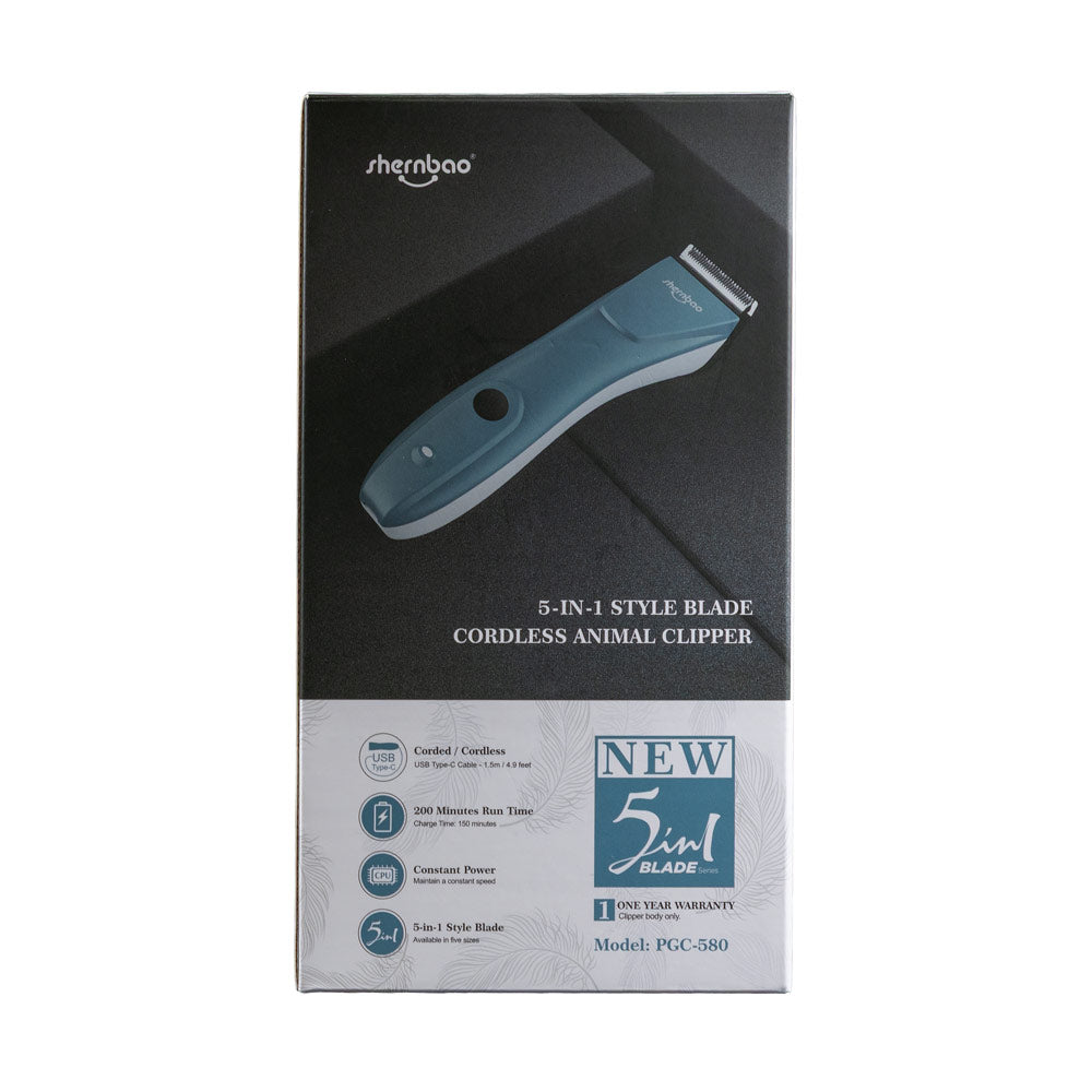 Shernbao Professional Trimmauskone PGC-580 5-in-1 terällä