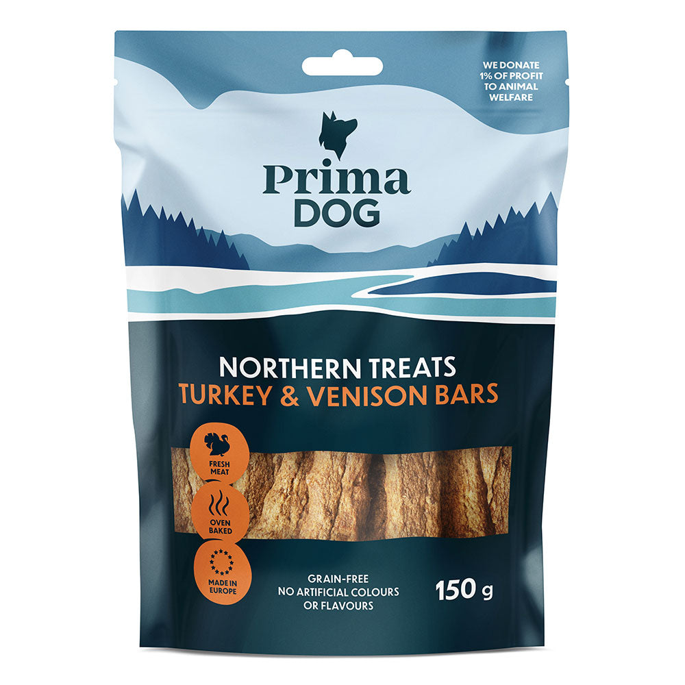 PrimaDog Northern Treats Kalkkuna-peuratanko