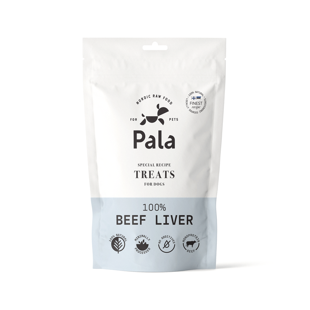 Pala Treats 100% Beef Liver, 100 g (naudan maksa)