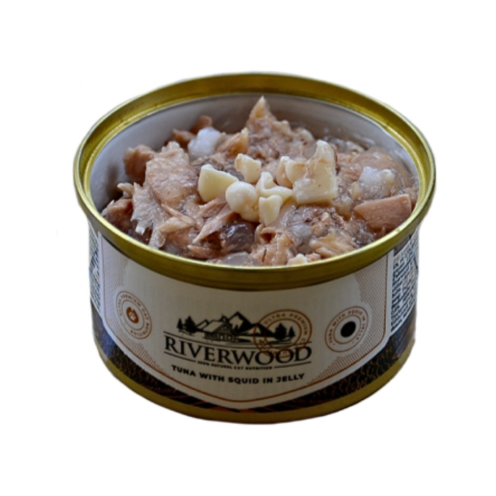 Riverwood Caviar for Cats Tuna with Squid in Jelly 85 g
