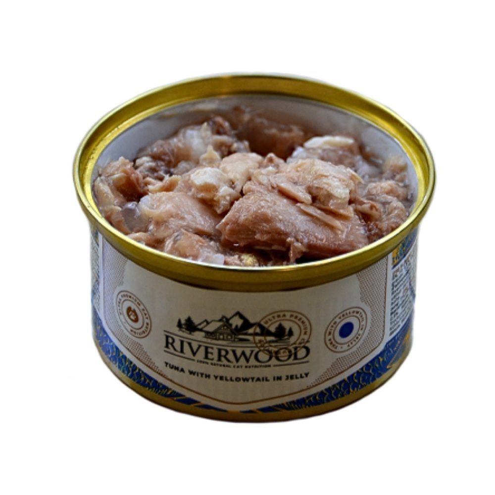 Riverwood Caviar for Cats Tuna with Yellow Tail in Jelly 85 g