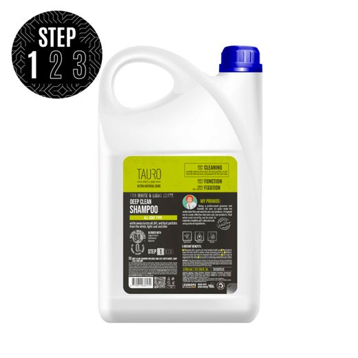 Ennakkotilaus TPL White Coat Deep Clean shampoo 3785 ml