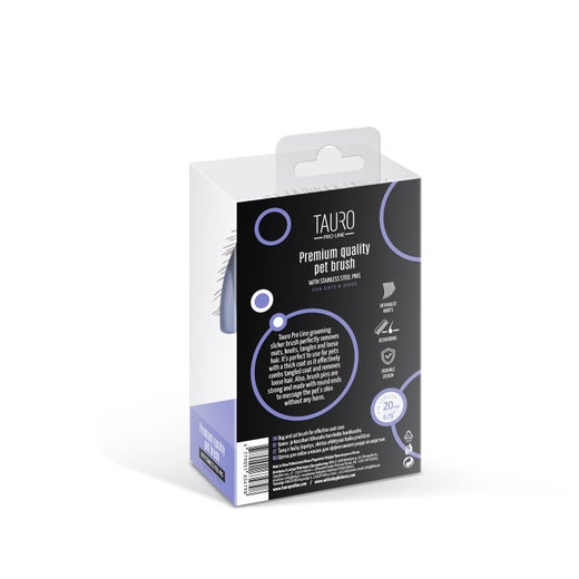 Ennakkotilaus  Tauro Pro Line Muovinen karsta, pehmeät piikit 20mm Violetti