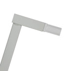 Top Safe Jatkopala extrakorkeaan lemmikkiporttiin (150cm, 7cm), valkoinen