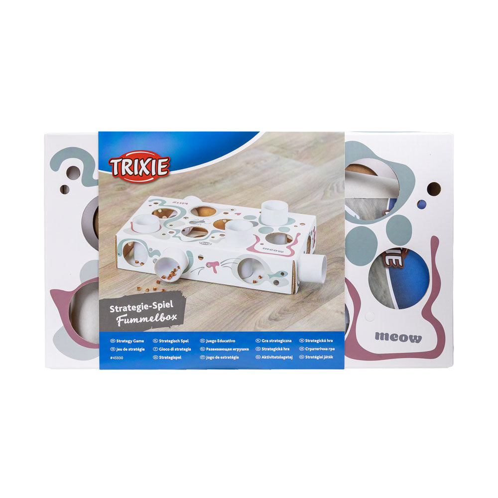 Trixie Cat Activity Paws'n'Treats pahviboksi, 35 × 20 x 7 cm