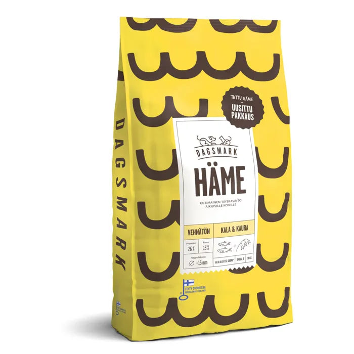 Dagsmark HÄME vehnätön kala-kaura 10 kg