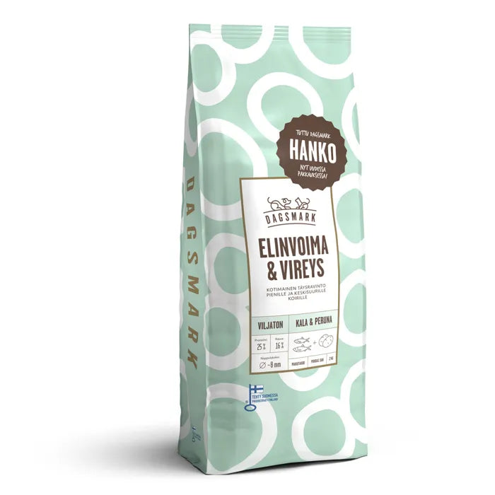 Dagsmark ELINVOIMA & VIREYS viljaton kala-peruna 2 kg ‌