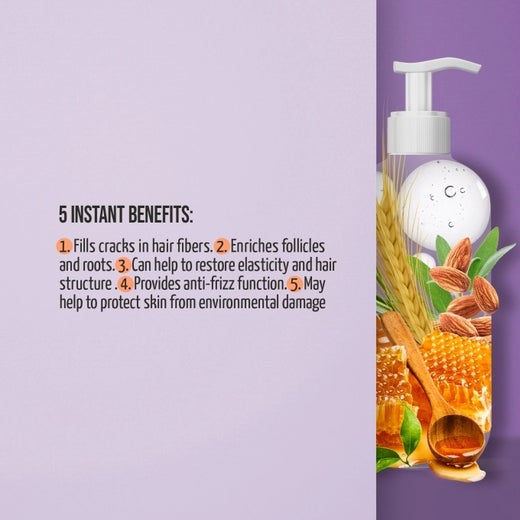 Ennakkotilaus TPL Natural Care Keratin & Gloss shampoo 400ml