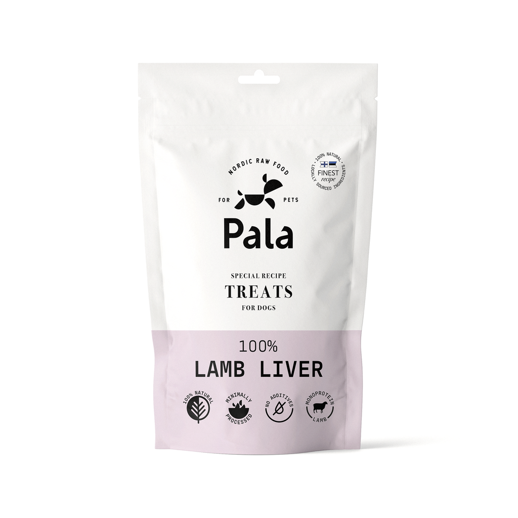 Pala Treats 100% Lamb liver, 100 g (lampaan maksa)