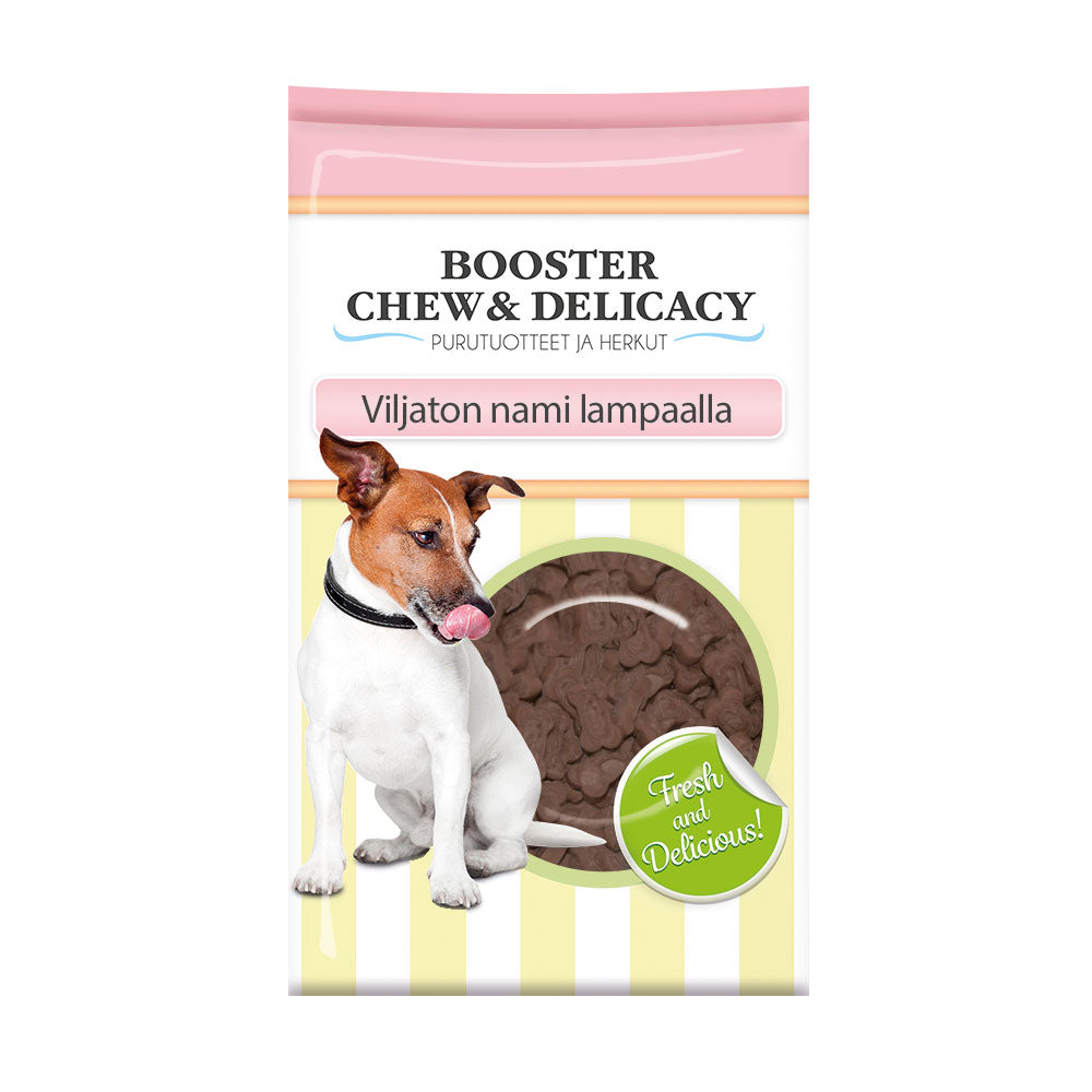 Booster Chew & Delicacy Viljaton nami lampaalla, 200 g
