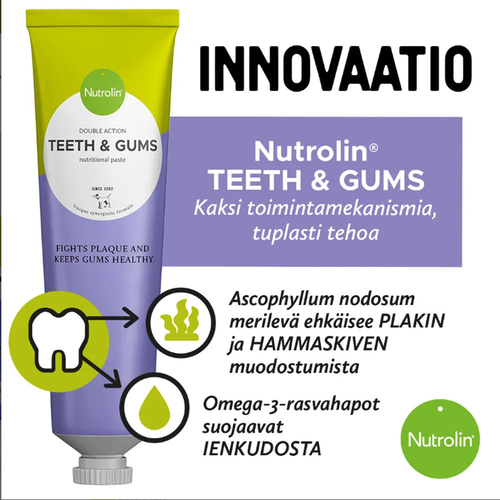 Nutrolin Teeth & Gums -tahna 200g ‌‌